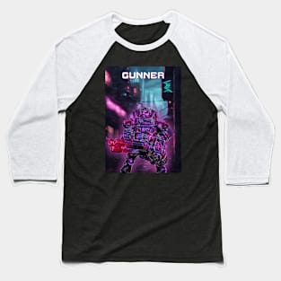 Gunner Siberpunk Style Baseball T-Shirt